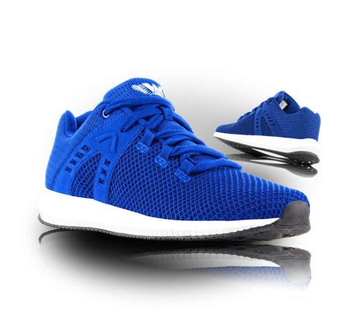 Tekstilmateriāla sporiska dizaina kurpes 4405-11 Ontario, bez aizsardzības, zilas