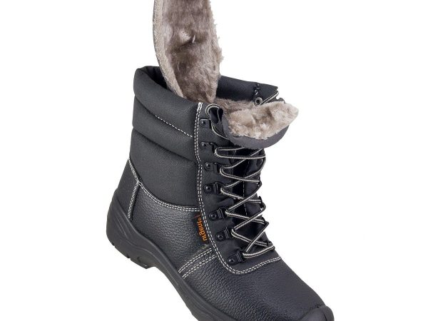 Augstie siltie šņorzābaki 112SB ar metāla aizsargpurngalu.