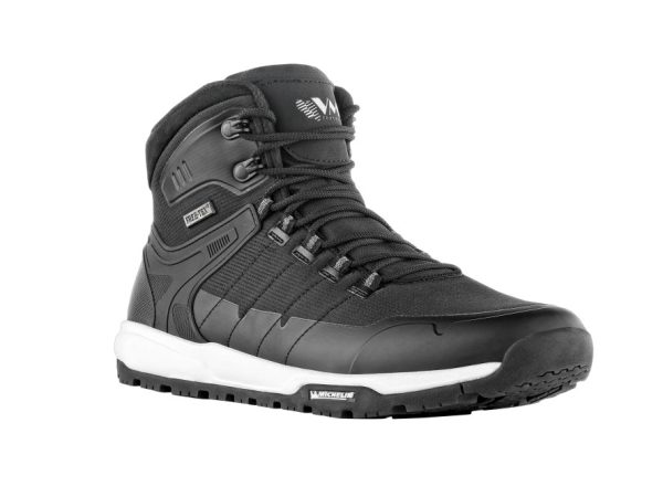 Tekstila augstie šnorzābaki 4880-60 LAS VEGAS, melni