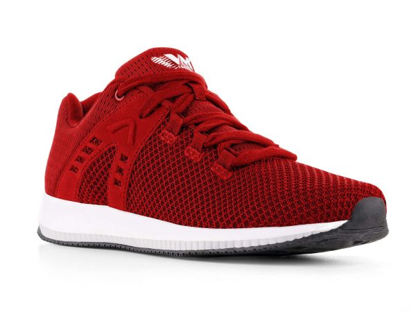 Tekstilmateriāla kurpes 4405-35 Ontario, bez aizsardzības, sarkanas