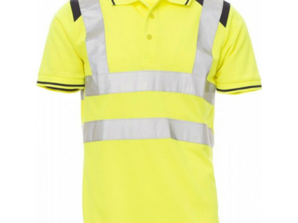 Augstas redzamības vīriešu t-krekls Guard ar īsām piedurknēm