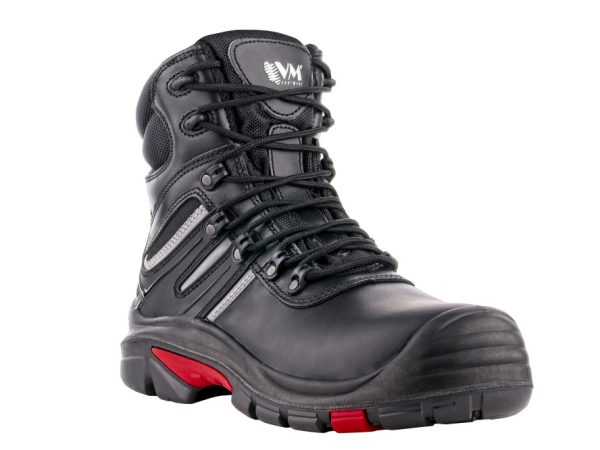 Siltie augstie ādas darba šņorzābaki 5490-S3 HOUSTON