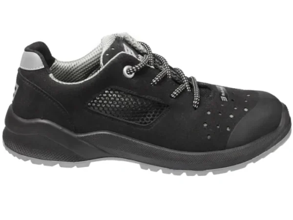 Zamšādas darba kurpes BREEZE S1P ar aizsargpurngalu no kompozītmateriāla.