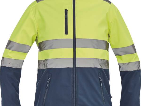 Vīriešu HI-VIS softshell jaka GRANADA