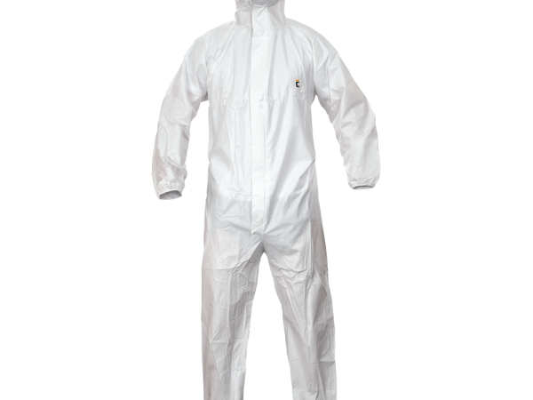 Vienreizlietojams ķīmiski izturīgs kombinizons ar kapuci Chemsafe 500