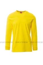 Vīriešu kokvilnas T-krekls ar garām piedurknēm PINETA - Image 4