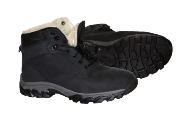 Nubukādas siltie šņorzābaki BS1005 bez aizsardzības