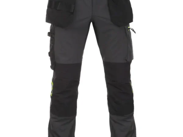 Elastīgas vīriešu darba bikses Tensionplus ar signālkrasas elementiem