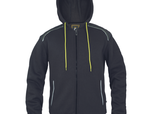 Vīriešu baikas jaka ar kapuci Sheldon hood