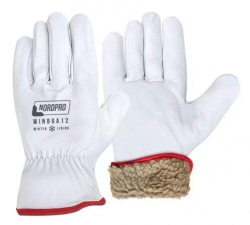 Siltie glūdas ādas darba cimdi Winboa