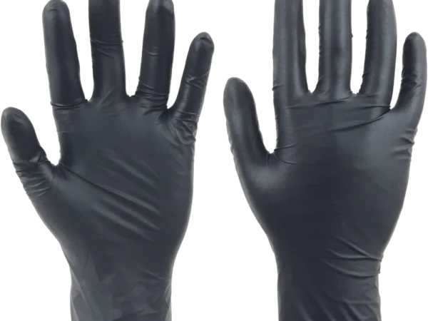 Vienreizlietojamie nitrila cimdi SPOONBILL BLACK (bez pulvera)