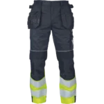 Vīriešu HI-VIS darba bikses ar atstarojošām joslām un ceļu sargu kabatām Vivo FP DW