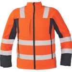 Vīriešu HI-VIS Softshell ūdensizturīga darba jaka Malton
