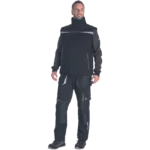 EMERTON STR siltā ziemas darba veste ar atstarojošiem elementiem, melna - Image 3