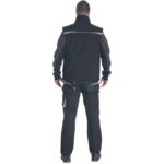 EMERTON STR siltā ziemas darba veste ar atstarojošiem elementiem, melna - Image 4