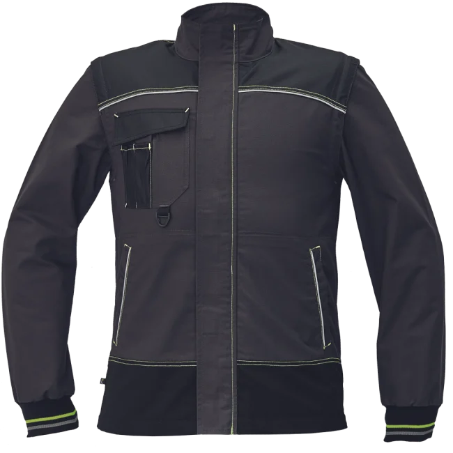 Darba jaka Knoxfield 2 Darba jaka Knoxfield – daudzfunkcionāla, noņemamām piedurknēm un D-veida cilpu | 65% poliesters, 35% kokvilna - Image 1