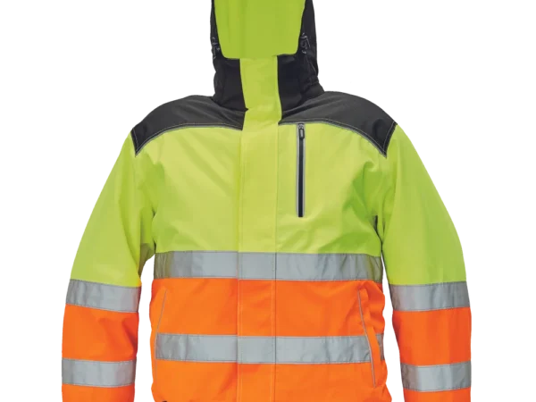 KNOXFIELD HV WINTER augstas redzamības ziemas darba jaka ar TPU membrānu, Class 3