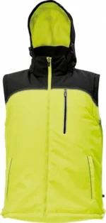 Siltā vīriešu veste Knoxfield ar divpusēju kapuci, signālkrāsā, atstarojošām detaļām - Image 2