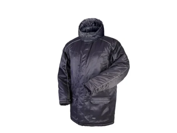 Vīriešu ziemas darba jaka NEW STBZ REWELLY STZI-NREV ar paaugstinātu apkakli un noņemamu kapuci