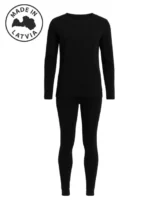 Sieviešu Merino vilnas termoveļas komplekts NordMerino (krekls un bikses), 100% Merino vilna, 250m/g